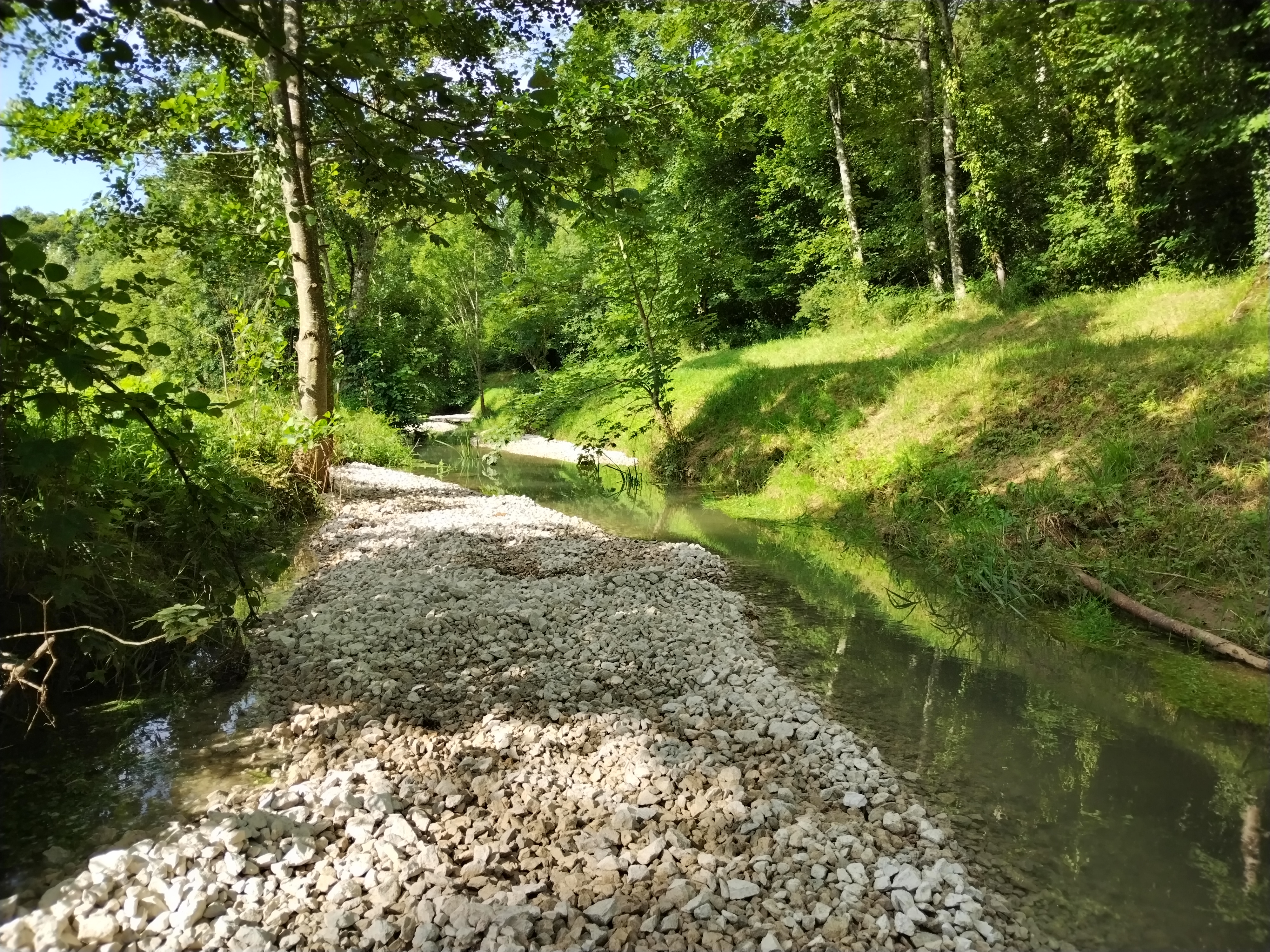 La Colombine à Choye après travaux