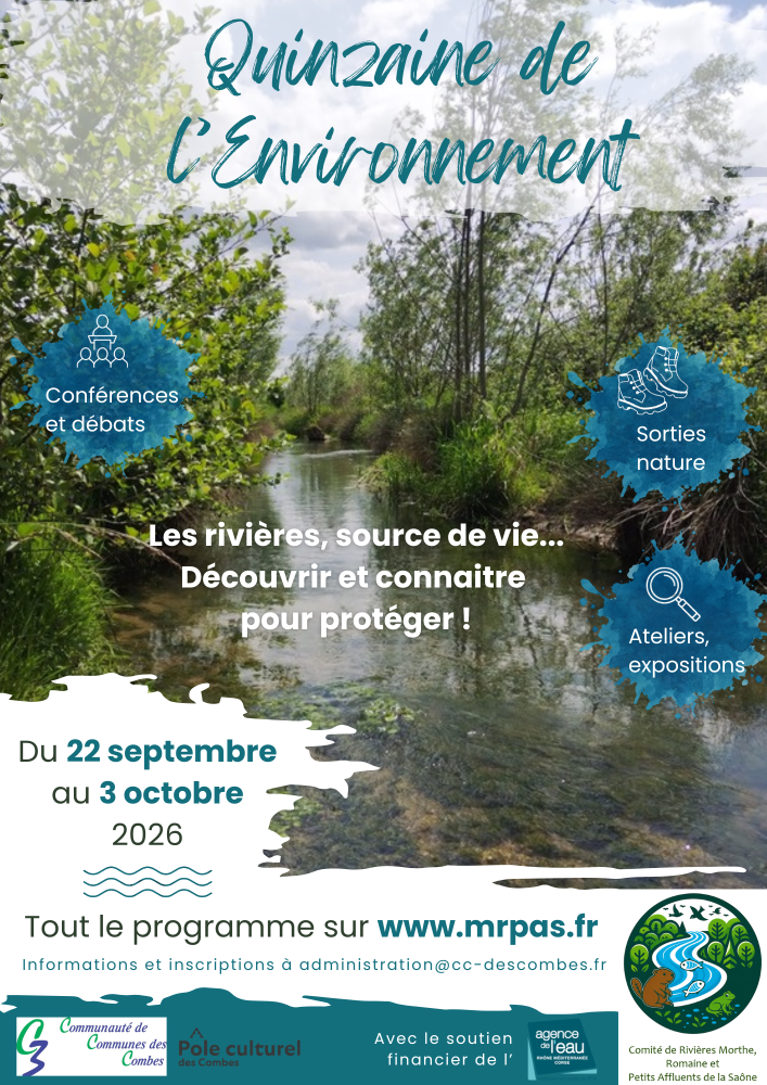 Affiche de la 15aine de l'environnement