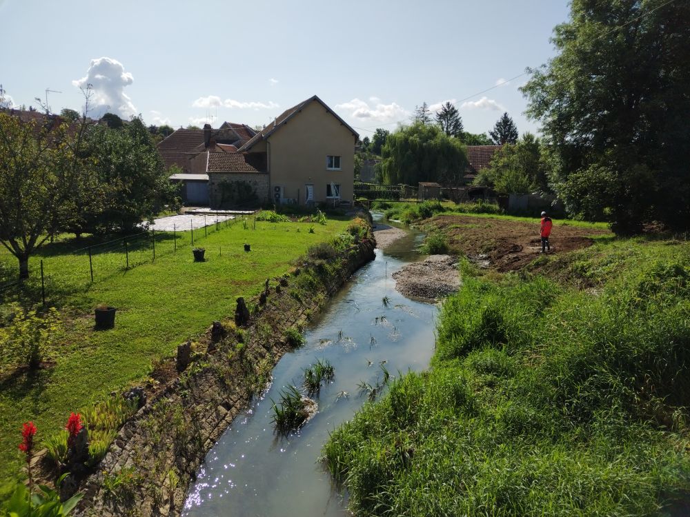 La Colombine à Choye après travaux