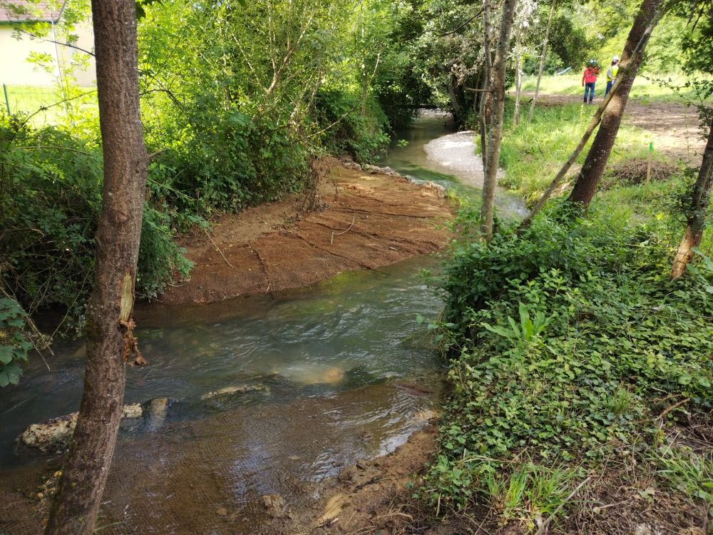La Colombine à Choye après travaux